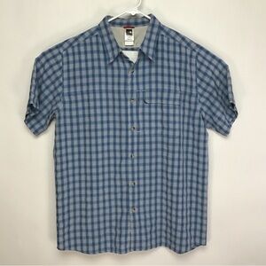 The North Face men’s short sleeve button up shirt XL